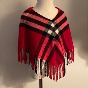 Burberry child’s poncho